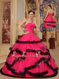 Plus Size Ball Gown Strapless Beading Quinceanera Dresses