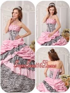 Pretty Ball Gown Multi Color Quinceanera Gowns with Beading