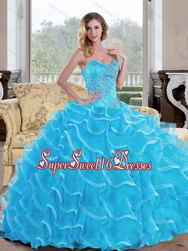 The Super Hot Ball Gown Sweetheart Quinceanera Dress with Beading
