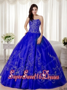 Ball Gown Sweetheart With Organza Beading and Embroidery Cute Sweet Sixteen Dresses