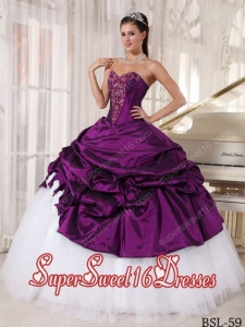 Colourful Sweetheart With Appliques Cute Sweet Sixteen Dresses