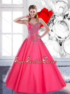2015 The Most Popular Sweetheart Military Ball Dresses With Beading