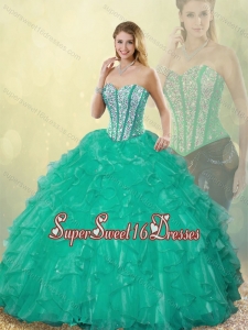 New Style Sweetheart Detachable Quinceanera Dresses with Floor Length