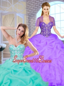 New Arrivals 2016 Pretty Sweetheart Quinceanera Gowns with Beading