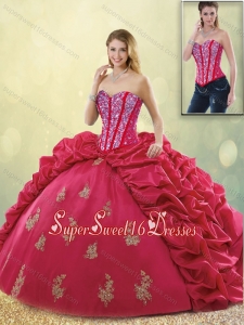 Pretty Sweet 16 Dresses in Coral Red