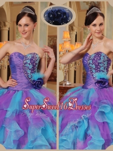 Gorgeous Multi Color Quinceanera Dresses with Beading and Ruffles