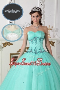 New Style Green Sweetheart Quinceanera Gowns with Beading