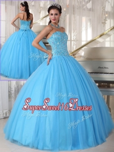Spring Modern Sweetheart Ball Gown Beading Sweet 16 Dresses