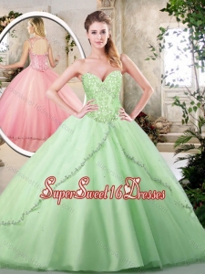 Perfect Ball Gown Sweet 16 Dresses with Appliques
