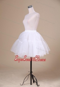 2013 New Arrival White Mini Length Petticoat