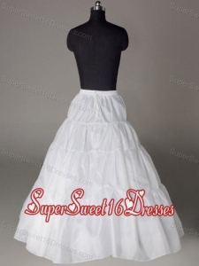A-line Taffeta Floor Length Wedding Petticoat