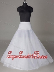 Tulle A Line Floor Length Wedding Petticoat