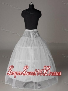 Two Layers Ball Gown Floor Length Wedding Petticoat