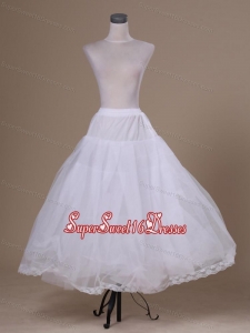 White Hot Selling Tulle Ankle Length Petticoat