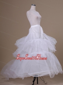 Cheap Tulle Floor Length Wedding Petticoat