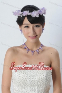 Alloy With Imitation Pearl Jewelry Sets