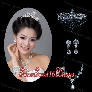 Dreamlike Alloy With Rhinestone Pearl Jewelry Sets