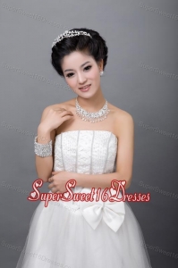 Shimmering Alloy With Rhinestone Jewelry Sets
