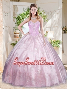 Best Beaded and Applique Sweet Sixteen Dress with Really Puffy