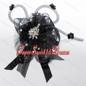 2014 New Arrival Fascinators with Beading Imitation Pearls and Rhinestone