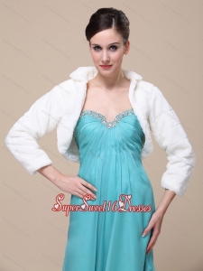 Elegant Special Occasion Wedding / Bridal Jacket With Long Sleeves
