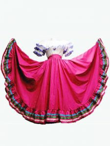 Fabulous Hot Pink Off The Shoulder Neckline Ruffled Layers Vestidos de Quinceanera Short Sleeves Lace Up