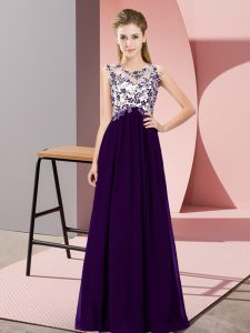 Comfortable Sleeveless Beading and Appliques Zipper Court Dresses for Sweet 16